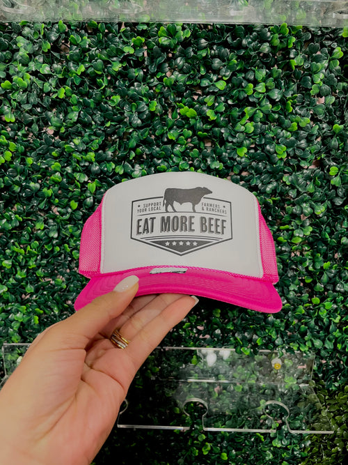 Eat More Beef Trucker Hat