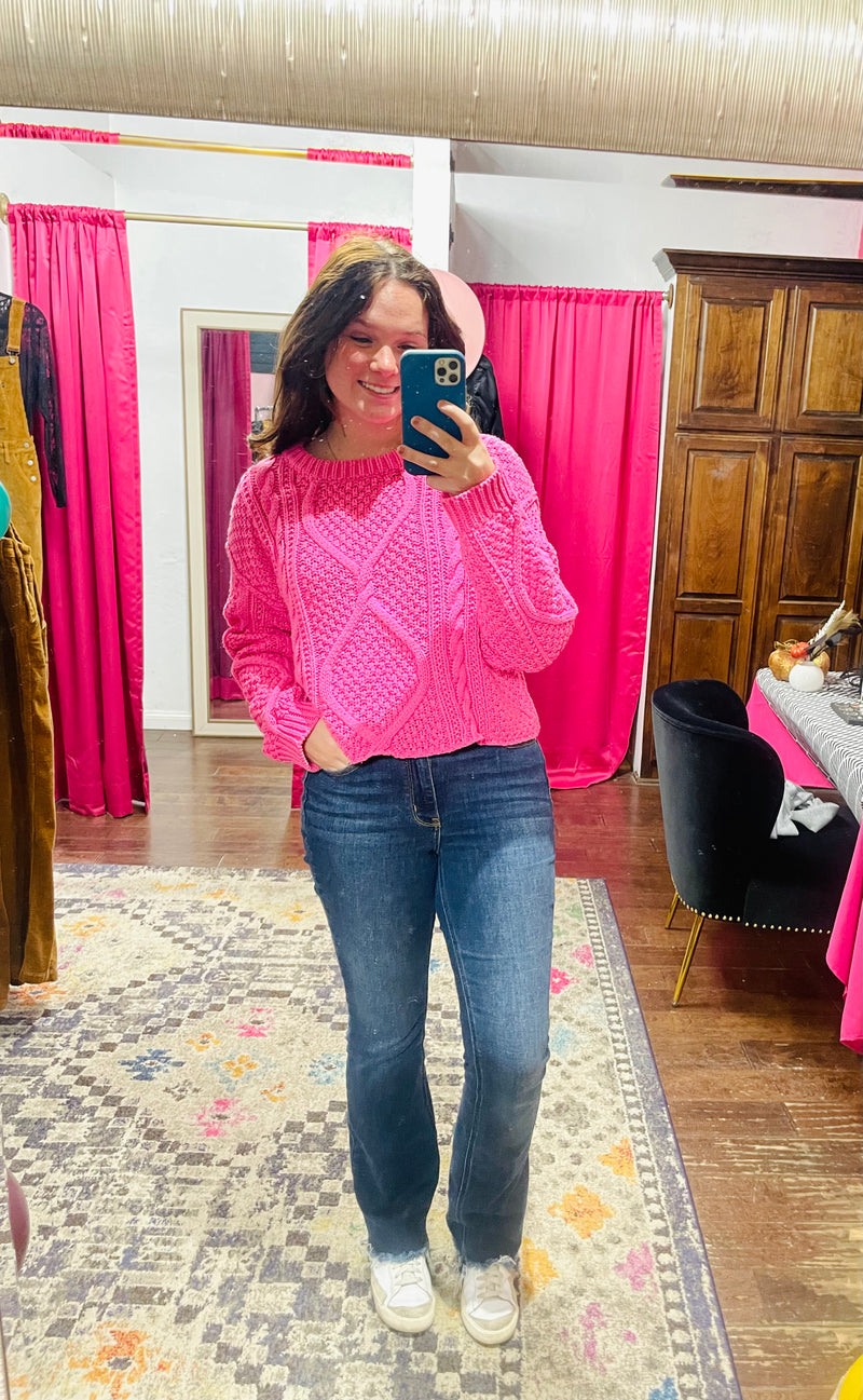 Posh Pink Sweater