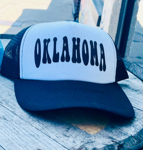 Oklahoma Retro Trucker Hat