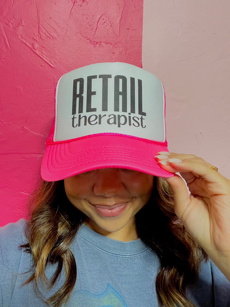 Retail Therapy Trucker Hat