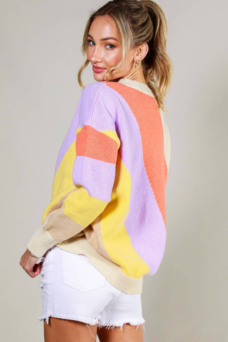 The Shane Colorblock Sweater
