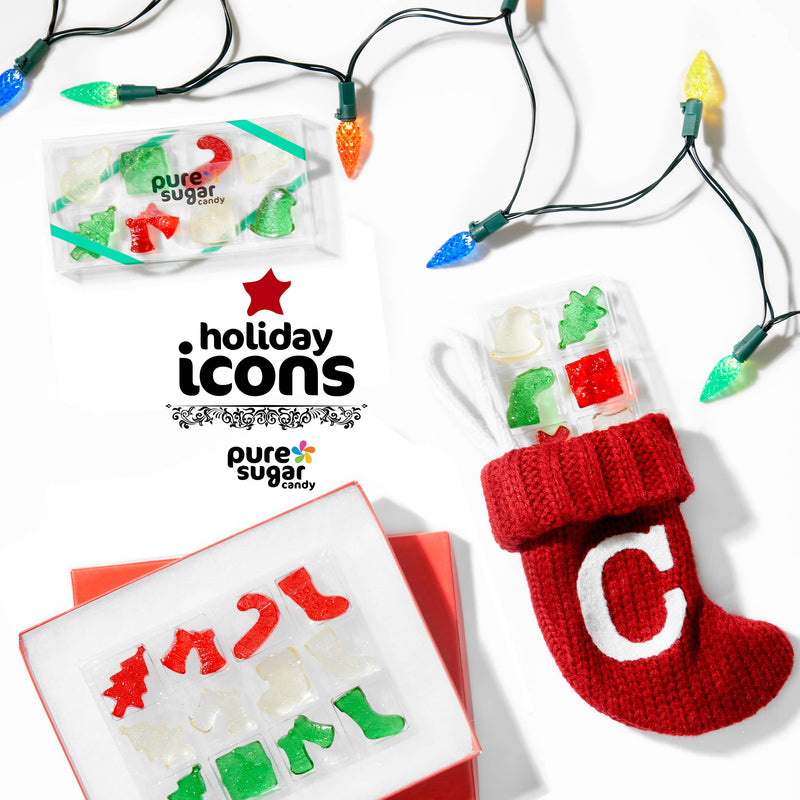Christmas Holiday ICONS/ Bite size Hard Candy