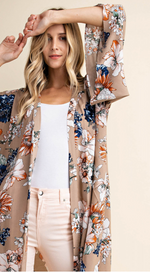 First Date Floral Kimono