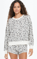 Elle Leopard Pullover
