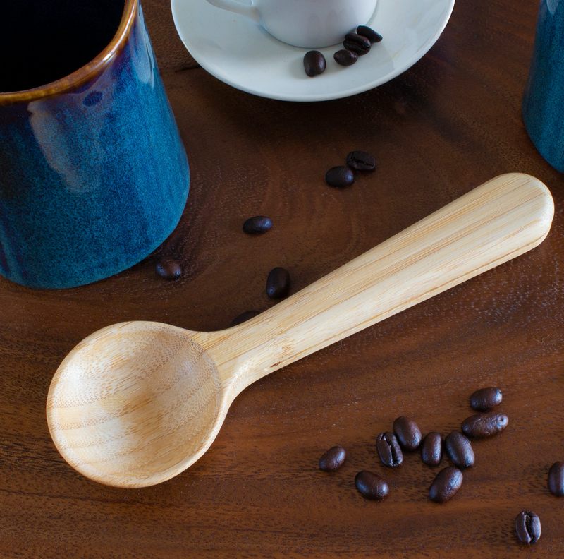 Coffee Scoop with Built-in Bag Clip
