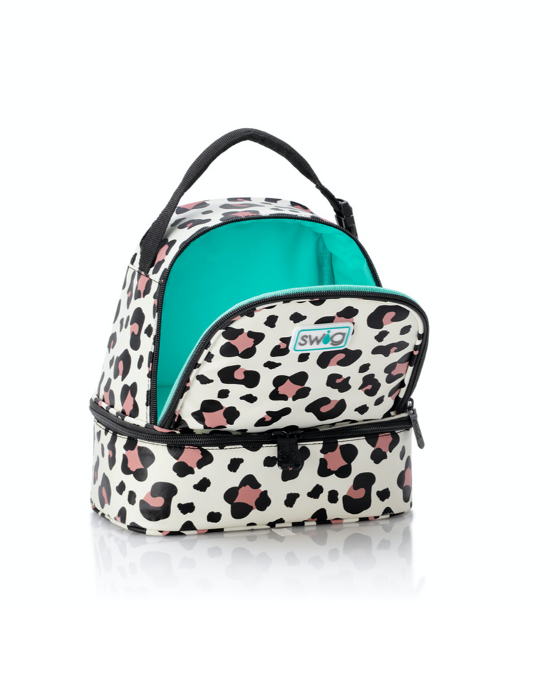 Luxi Leopard Zippi Lunch Bag