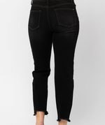 Uptown Cropped Straight Jeans