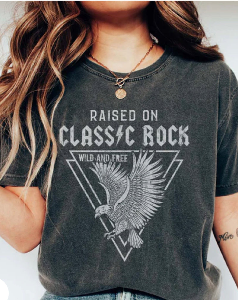 Raised On Classc Rock Tee