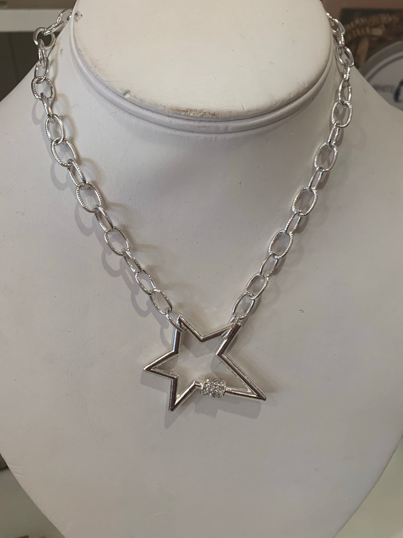 Star Carabiner Necklace