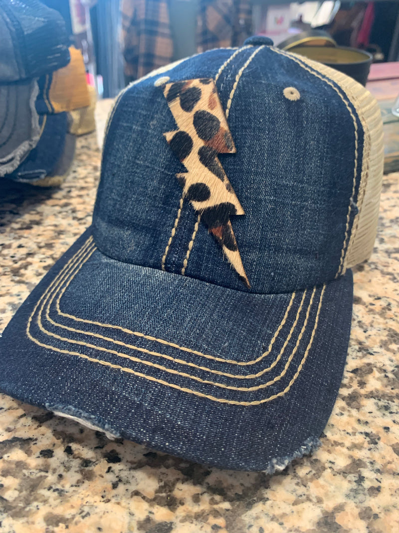 Leopard Lightening Bold Hat