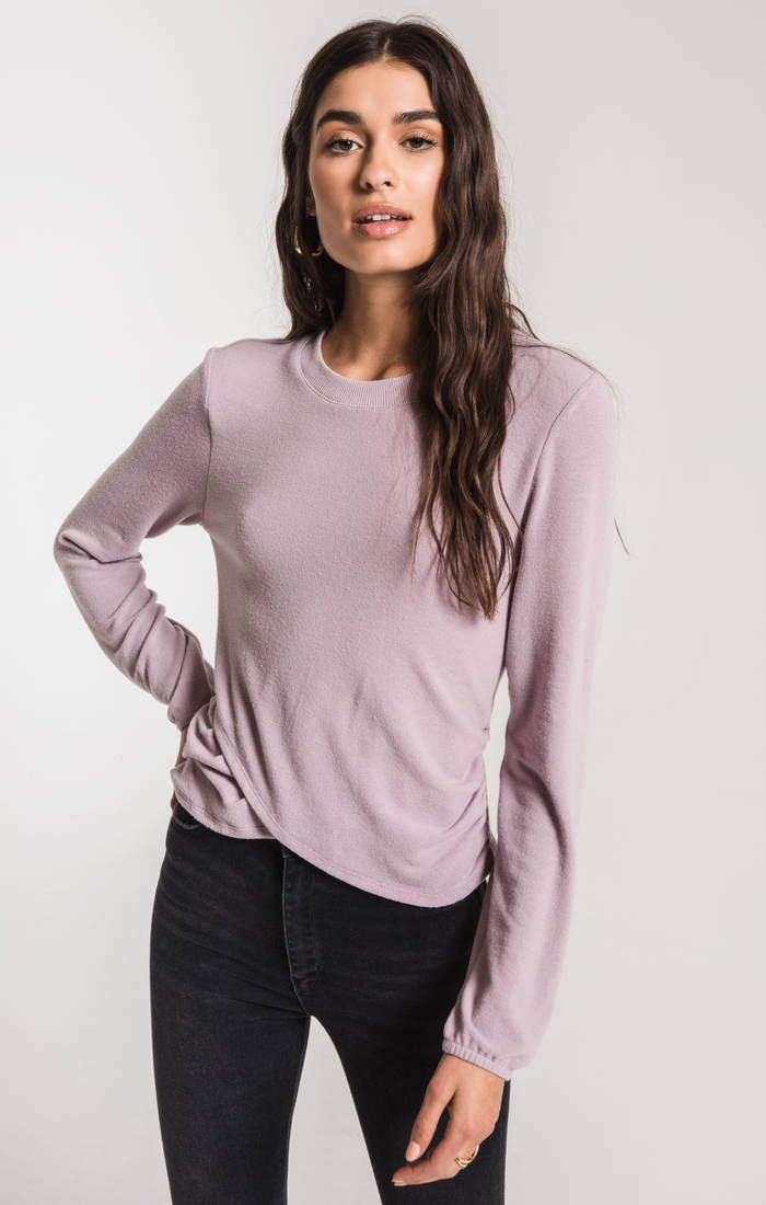 Soft Spun Rouched Top